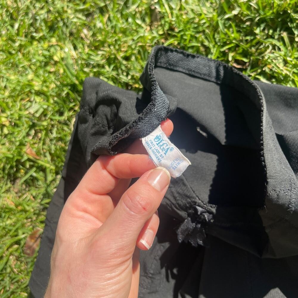 60s-70s Olga Black Girdle Shorts - Picture 8 of 9